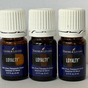 3 NEW bottles unopened Young Living oils - 5ml "Loyalty"